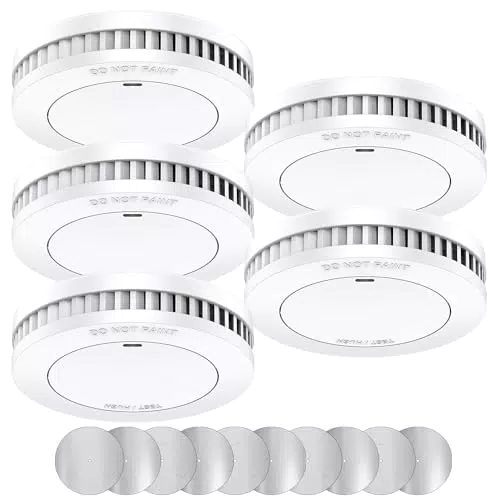 XINDUM Mini Rauchmelder mit 10 Jahren Batterielaufzeit und TÜV-Zertifizierung