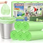 XUXRUS Biomüllbeutel 5 Liter kompostierbare Abfallbeutel für Lebensmittel