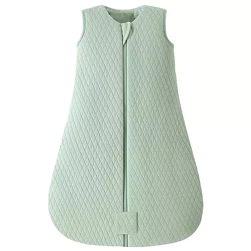 Yoofoss Winterschlafsack Baby 2.5 Tog aus Baumwolle für Neugeborene und Kleinkinder