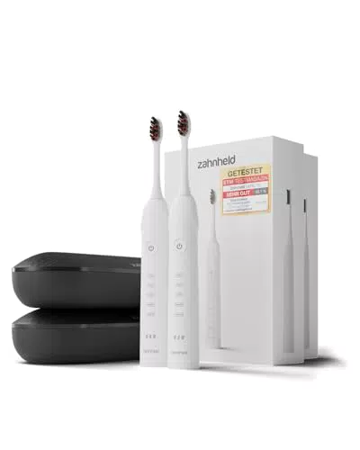 ZAHNHELD® elektrische Schallzahnbürste GERO – sanfte und effektive Reinigung