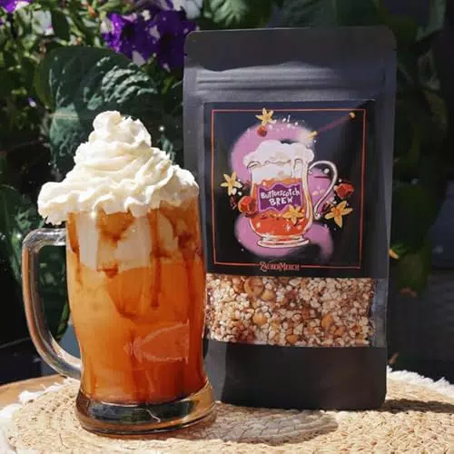 ZauberMerch Butterscotch Brew Desserttee koffeinfrei mit Karamell und Vanille
