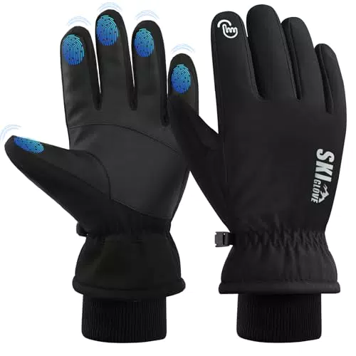 ZENUTA wasserdichte Winterhandschuhe mit Touchscreen für Damen und Herren