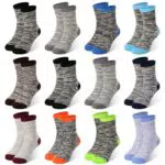 ZERULETS Kinder Socken Baumwolle Sneaker Socken Jungen Mädchen Sportsocken