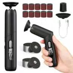 Elektrischer Hornhautentferner mit faltbarem Design und stufenloser Geschwindigkeitsregelung