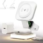 MagSafe Ladestation 15W Wireless Charger für iPhone & AirPods inkl. Netzteil