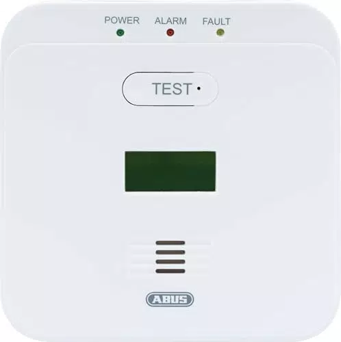 ABUS COWM510 Kohlenmonoxid-Warnmelder mit LCD Display und 10-Jahres-Sensor