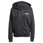 adidas Damen Essentials LINEAR Kapuzenjacke French Terry Hoodie