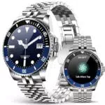 AI Smartwatch Herren mit AMOLED Display, Bluetooth Anrufen & Fitnessfunktionen