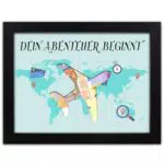 Aitsite Geldgeschenk Spardose für Reise, Urlaub, Geburtstag & Weltreise