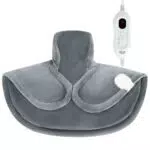 ALLJOY Heizkissen für Nacken und Schultern mit Abschaltautomatik und 4 Heizstufen