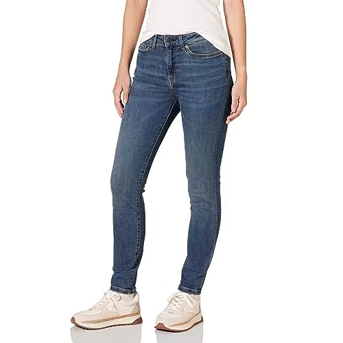 Amazon Essentials Damen Skinny-Jeans mit hohem Bund