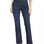 Amazon Essentials Damen Slim Bootcut Jeans mit Stretch und mittlerem Bund