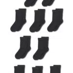 Amazon Essentials Unisex Kinder Crew-Baumwollsocken für Kinder