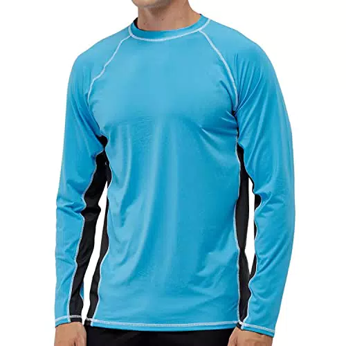 Arcweg Herren UV-Schutz Rashguard Langarmshirt UPF 50+ für Strand & Sport