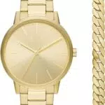 Armani Exchange Herrenarmbanduhr mit Quarzwerk und Edelstahl-, Leder- oder Silikonarmband