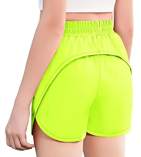 Arshiner Sportshorts für Mädchen – Schnelltrocknende Lauf- und Trainingsshorts