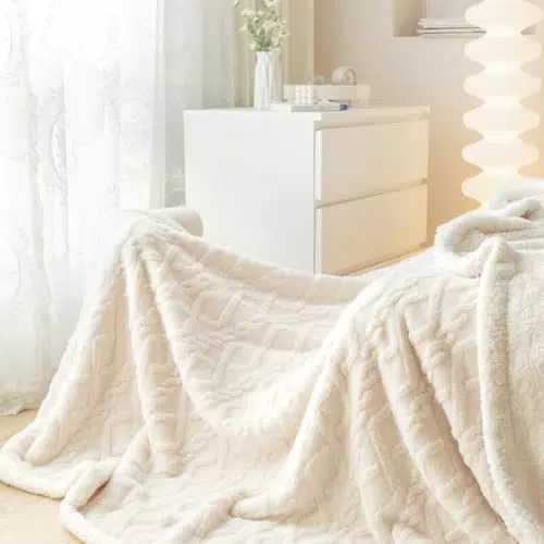 AShanlan Kuscheldecke Flauschig Weiche Wohndecke für Sofa und Bett