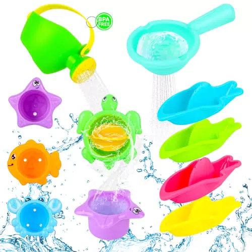 Schimmelfreies Badespielzeug für Babys ab 1 Jahr – BPA-freies Wasserspielzeug