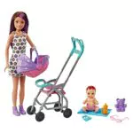 Barbie Skipper Babysitter Inc GXT34 Puppen-Set mit Zubehör für Kinder ab 3 Jahren