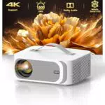 Lisowod 4K Beamer mit HDR10+, Dolby Audio, Bluetooth 5.3 & WiFi 6 für Heimkino