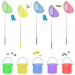 Begonia Kescher Set für Kinder – Teleskop Fangnetz für Garten & Naturentdeckung