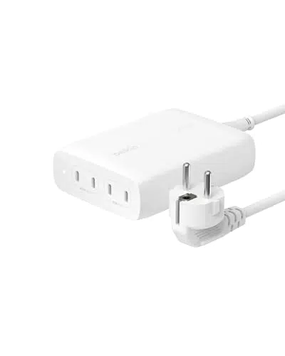 Belkin BoostCharge Pro USB-C GaN Ladegerät 200W mit USB-C PD 3.1 für Laptop & Smartphone