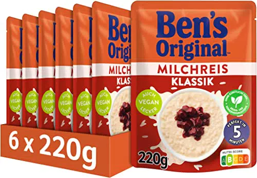 BEN'S ORIGINAL™ Milchreis mit Zimt - Cremiger Genuss für jeden Tag
