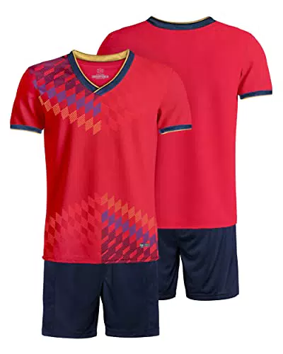 besbomig Fußball Trikot Kinder – Atmungsaktive Sportbekleidung für Jungen