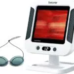 Beurer IL 35 Infrarotlampe, wohltuendes und wärmendes Infrarotlicht mit 3-stufigem Timer