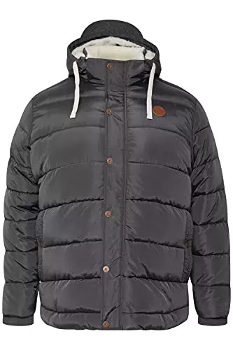 BLEND BHFrederic Winterjacke Herren Big & Tall mit Teddyfell-Kapuze Regular Fit