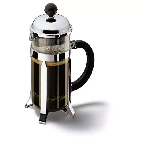 Bodum Chambord French Press Kaffeebereiter aus Glas mit Edelstahlfilter
