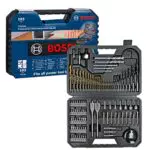Bosch Professional Bohrer- und Bit-Set Titanium für Holz, Stein und Metall
