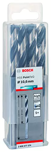 Bosch Accessories 25tlg. HSS Spiralbohrer PointTeQ Set