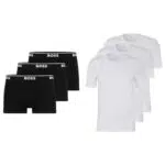 BOSS Boxershorts und T-Shirt Set für Herren – Komfortable Unterwäsche