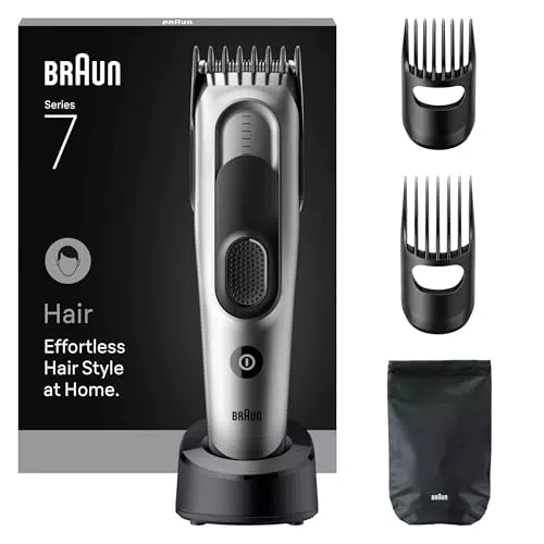 Braun Series 7 Haarschneider HC7590 – Präziser Haartrimmer und Rasierer für Herren