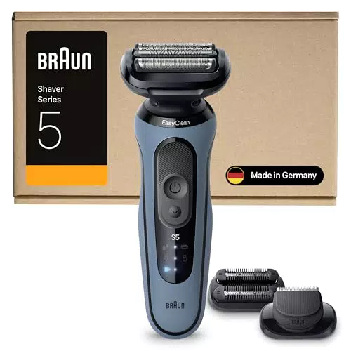 Braun Series 5 52-A1820si Elektrorasierer für Herren – Nass- und Trockenrasierer