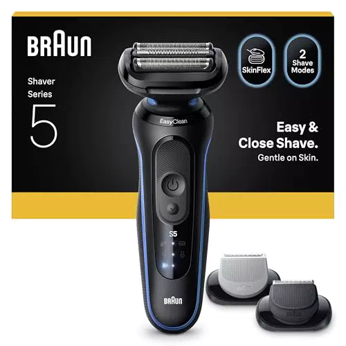 Braun Series 5 Elektrorasierer Herren – Modell 52-B1650s, wasserdicht, kabellos