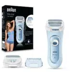 Braun Silk-épil Lady Shaver LS5160 Elektrischer Damenrasierer mit Trimmer & Peeling