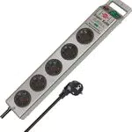 Brennenstuhl Super-Solid Steckdosenleiste mit Überspannungsschutz und Schalter