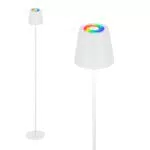 BRILONER RGBW LED Stehlampe kabellos mit Touch, dimmbar, Akku austauschbar
