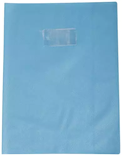 Calligraphe 72210C Heftumschlag DIN A4 aus blickdichtem PVC mit Lederoptik