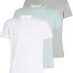 Calvin Klein Herren T-Shirts Kurzarm Crew Neck Basic