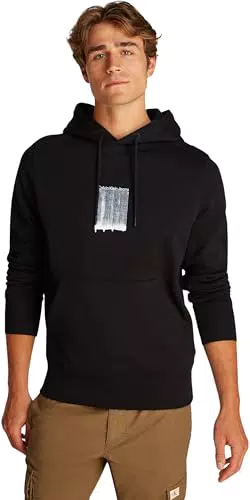 Calvin Klein Herren Hoodie Brush Stroke Graphic aus Baumwolle