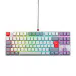 CHERRY XTRFY K4V2 TKL Mechanische Gaming-Tastatur QWERTZ RGB MX2A RED Switches