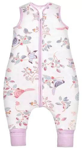 Chilsuessy Baby Schlafsack mit Beinen 2.5 Tog für Winter und Ganzjahresgebrauch