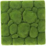 Ciieeo Künstliche Mooswand Dekoration – 3D Moos Board für Garten & Terrasse