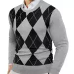 COOFANDY Herren Pullover Rundhalsausschnitt Baumwolle Slim Fit Business