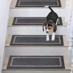 COSY HOMEER Treppenstufenmatten selbstklebend, rutschfest und maschinenwaschbar