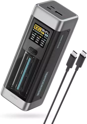 CUKTECH 20 Powerbank 140W 25.000mAh mit USB-C PD3.1 und Digitalanzeige
