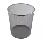 D.RECT Papierkorb aus Metallgeflecht – Robuster Mülleimer für Büro und Zuhause